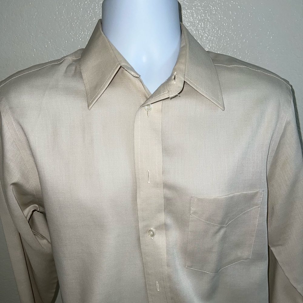 Stanford button down shirt.
